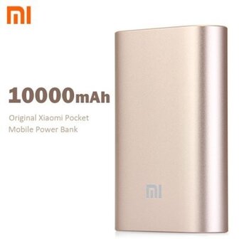 Originele Xiaomi Pocket 10000mAh Mobile Power Bank