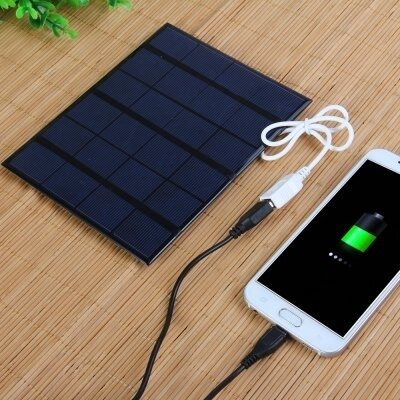 3.5W 6V zonnenenergie Power Bank oplader
