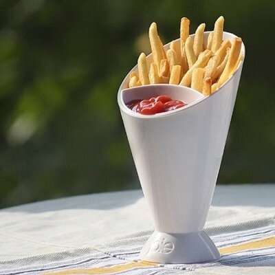 Franse frietjes dip beker